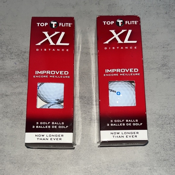 Top T Flite Other - 2 Sets of 3 Top Flite XL Golf Balls